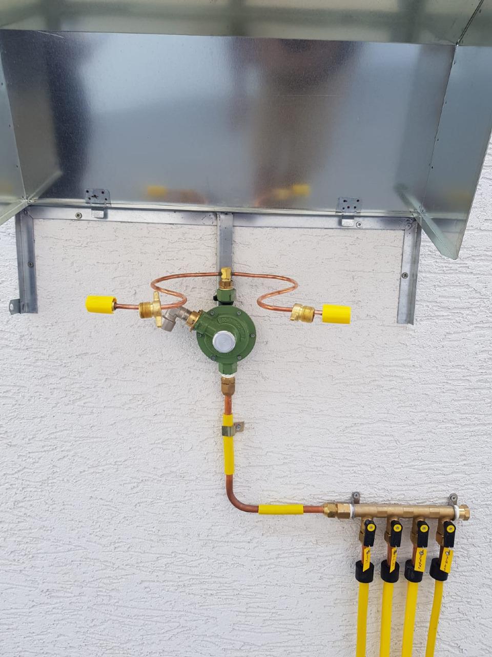 עבודה 1 - התקנת מערכת גז