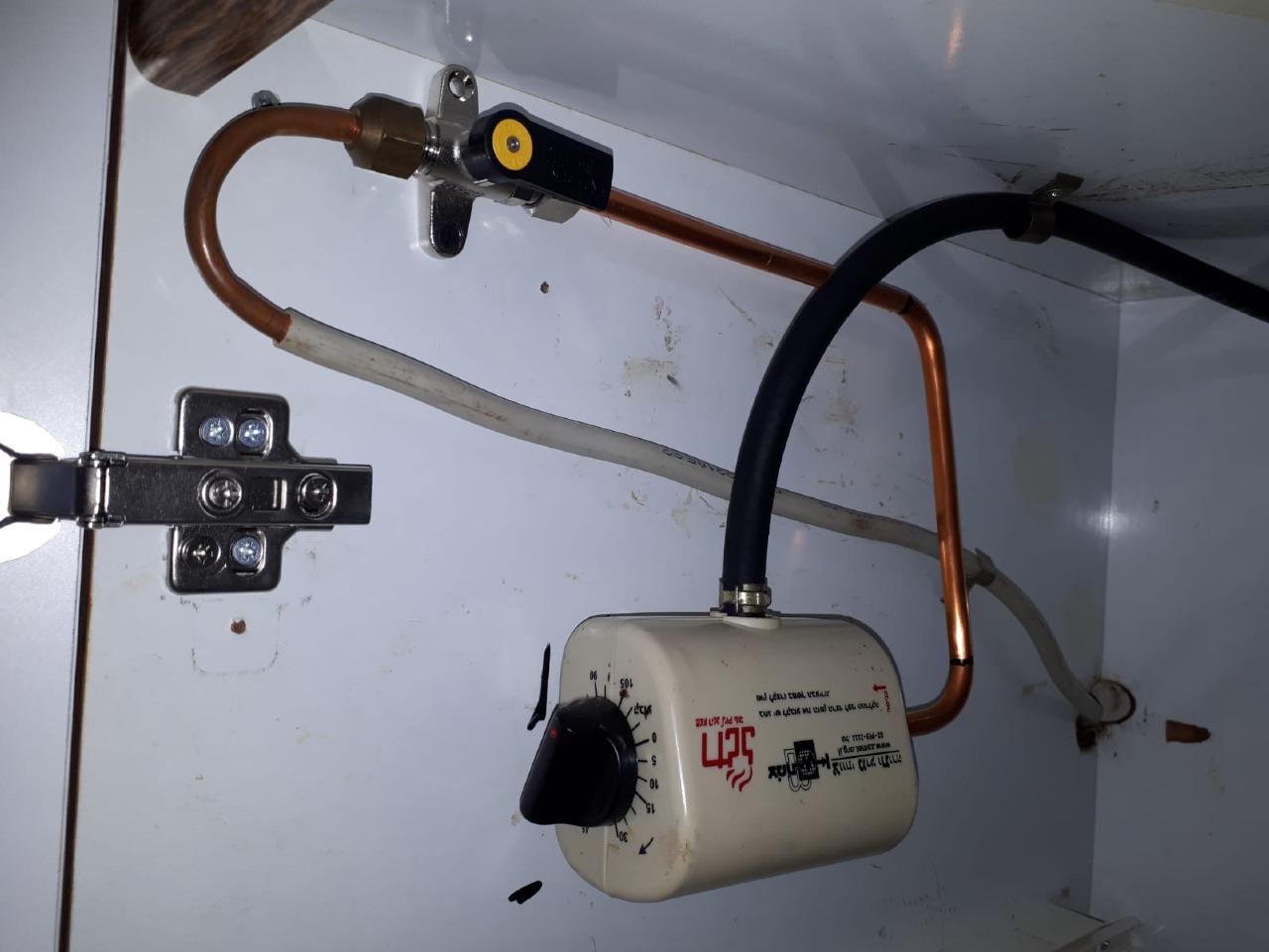 עבודה 3 - התקנת מחמם מים